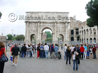 Arch of Constantine, Rome